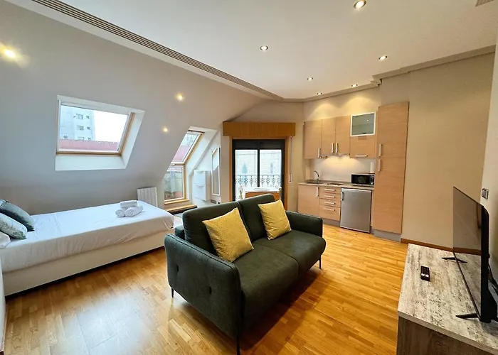 Coqueto Estudio Muy Centrico - Zona Progreso Daire Vigo